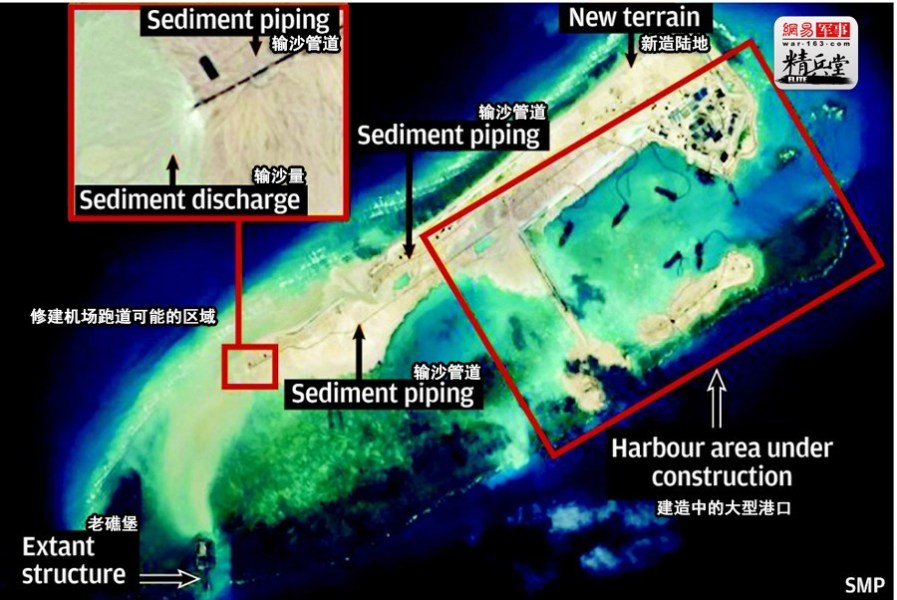 还原：中国已在南沙填出七座岛