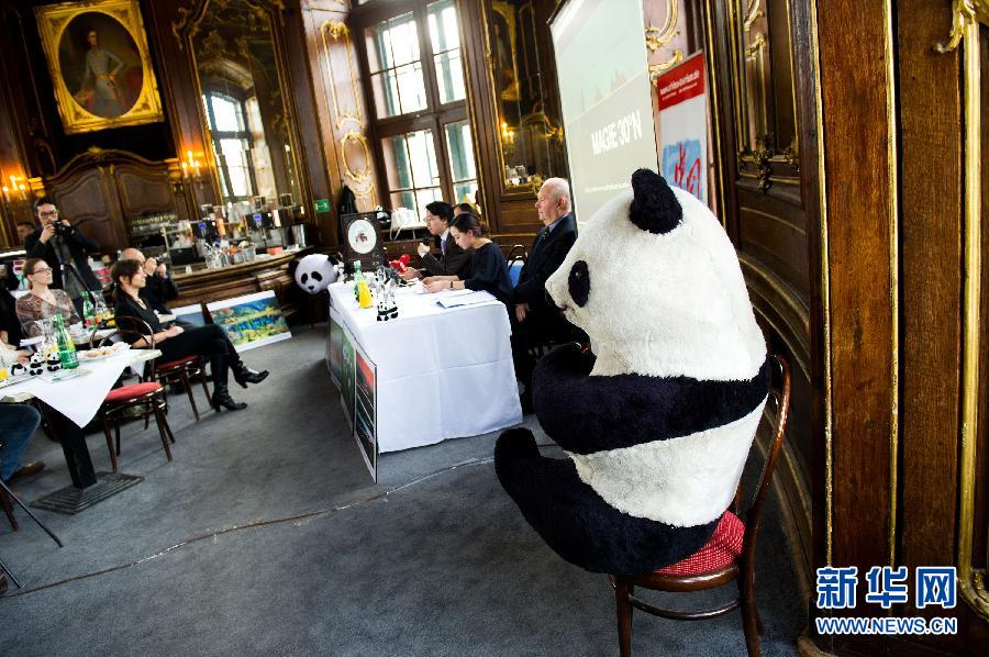 奥地利维也纳美泉宫动物园召开大熊猫粉丝推介会