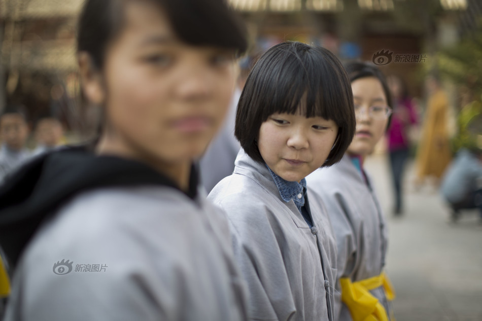 云南小学生在少林寺“闭关”五天