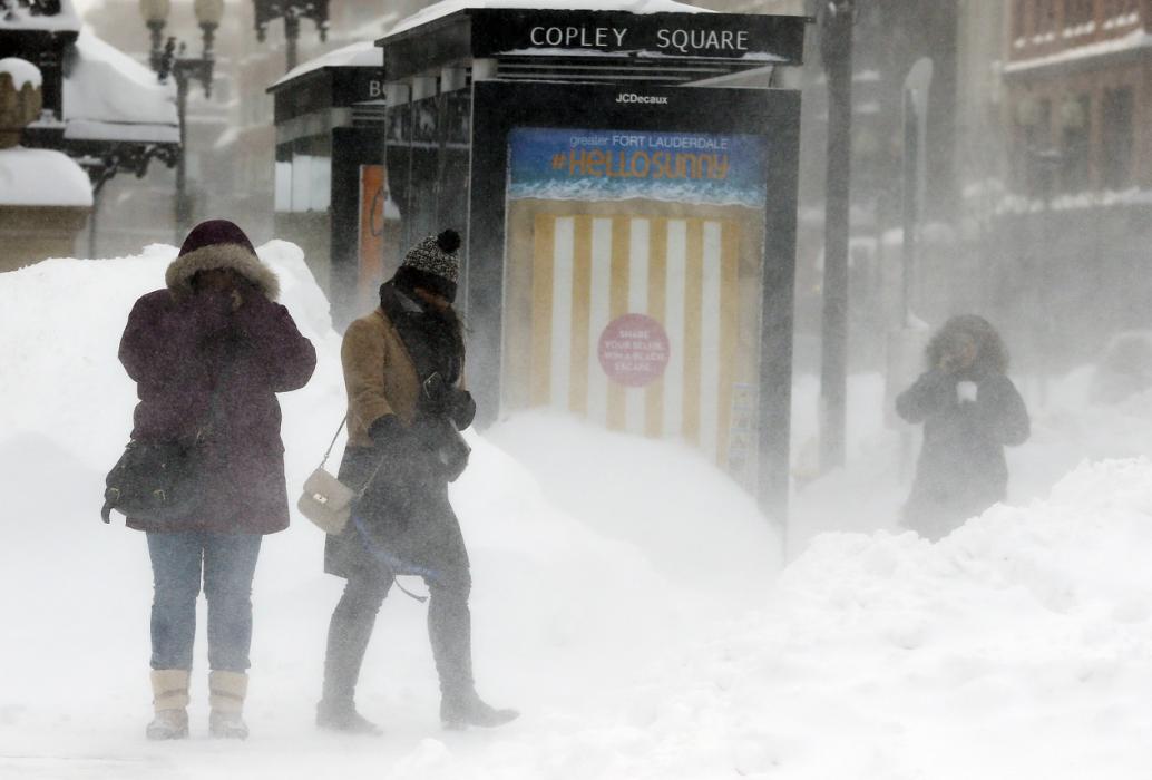 美国多地再遭暴风雪袭击 纽约气温或达20年最低