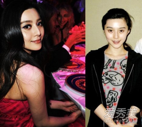 女星卸妆死 女神变村姑凤凰变土鸡