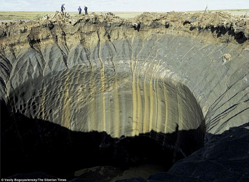 俄西伯利亚再现多个神秘巨坑