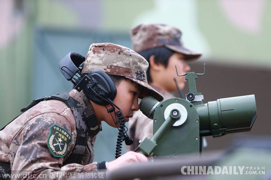 砺剑卫长空 实拍中国陆军首支女子导弹连