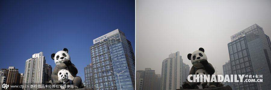 外媒镜头下的两个北京