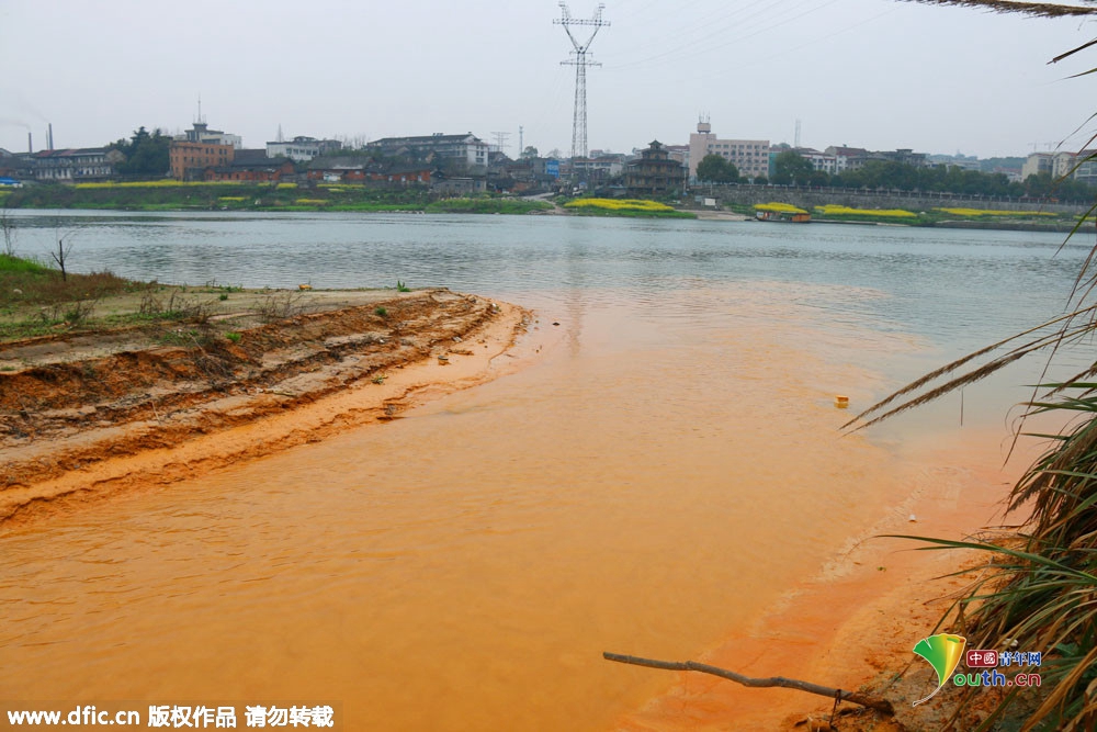 湖南石门矽砂企业环境污染致澧水如“黄河”