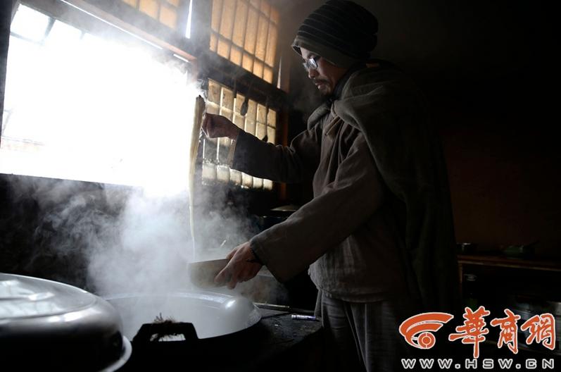 广东男子舍百万年薪隐居终南山