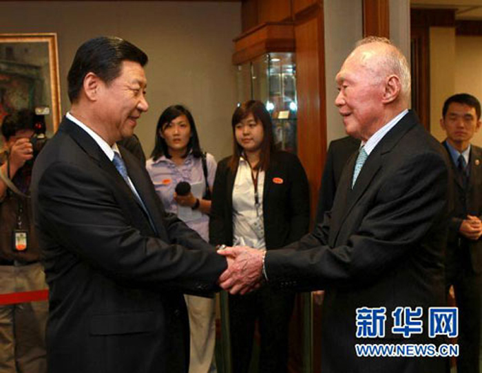 李光耀与五代中国领导人的交往