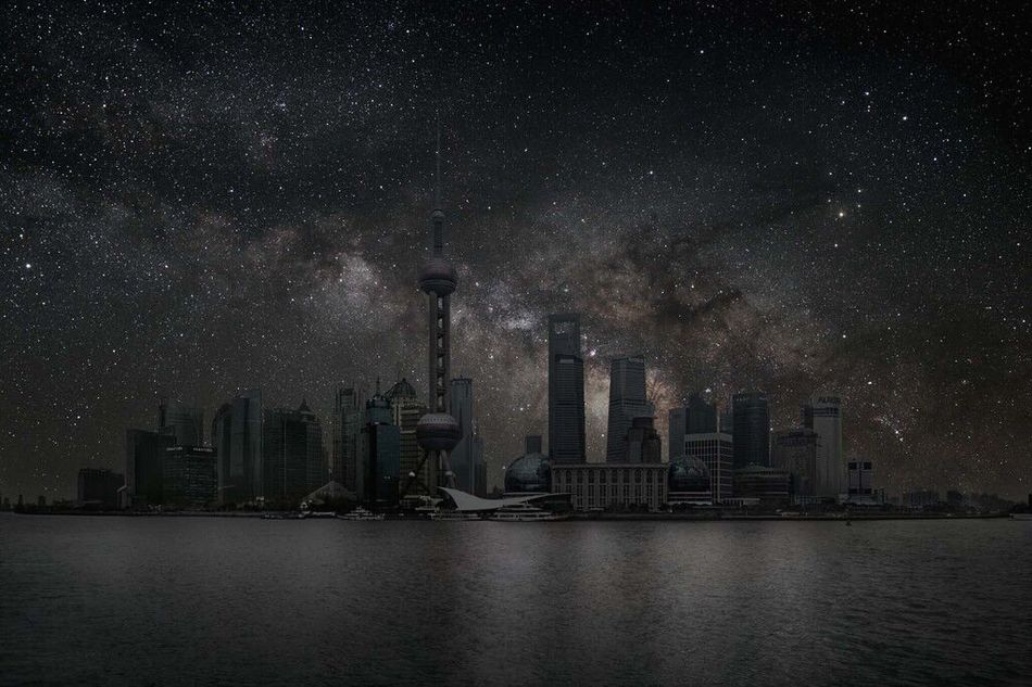 如果城市的夜晚没有灯光
