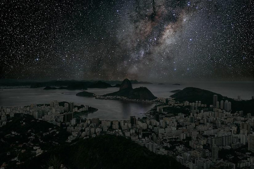 如果城市的夜晚没有灯光