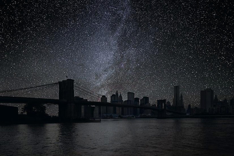 如果城市的夜晚没有灯光