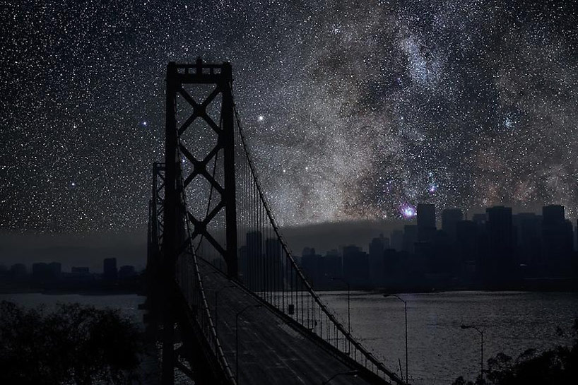 如果城市的夜晚没有灯光