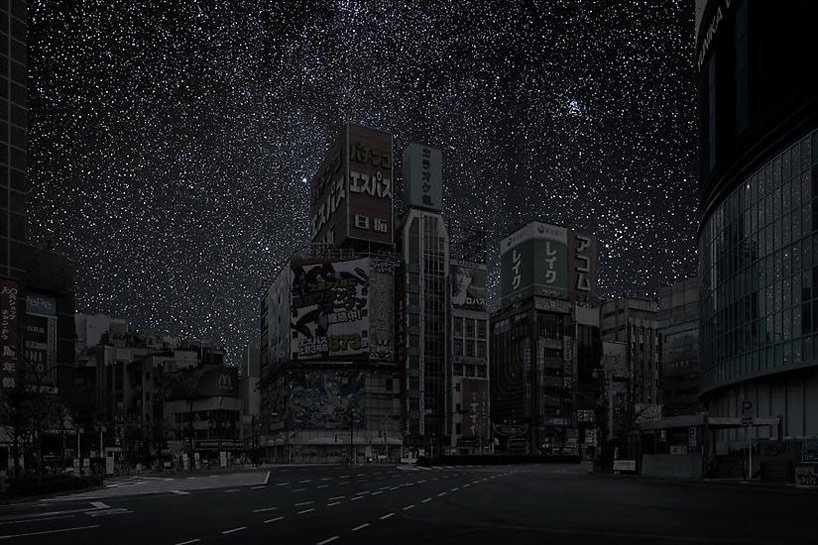 如果城市的夜晚没有灯光