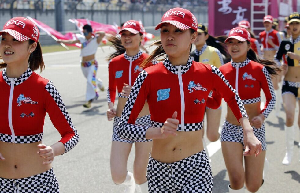 F1中国赛赛车女郎11年靓影：从性感到端庄