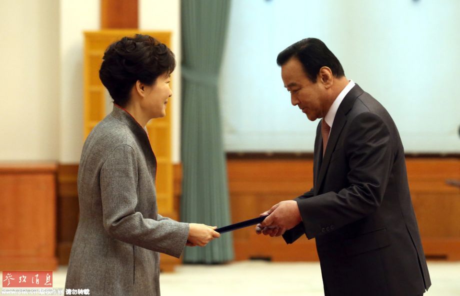 韩国总理提出辞职 朴槿惠将接受