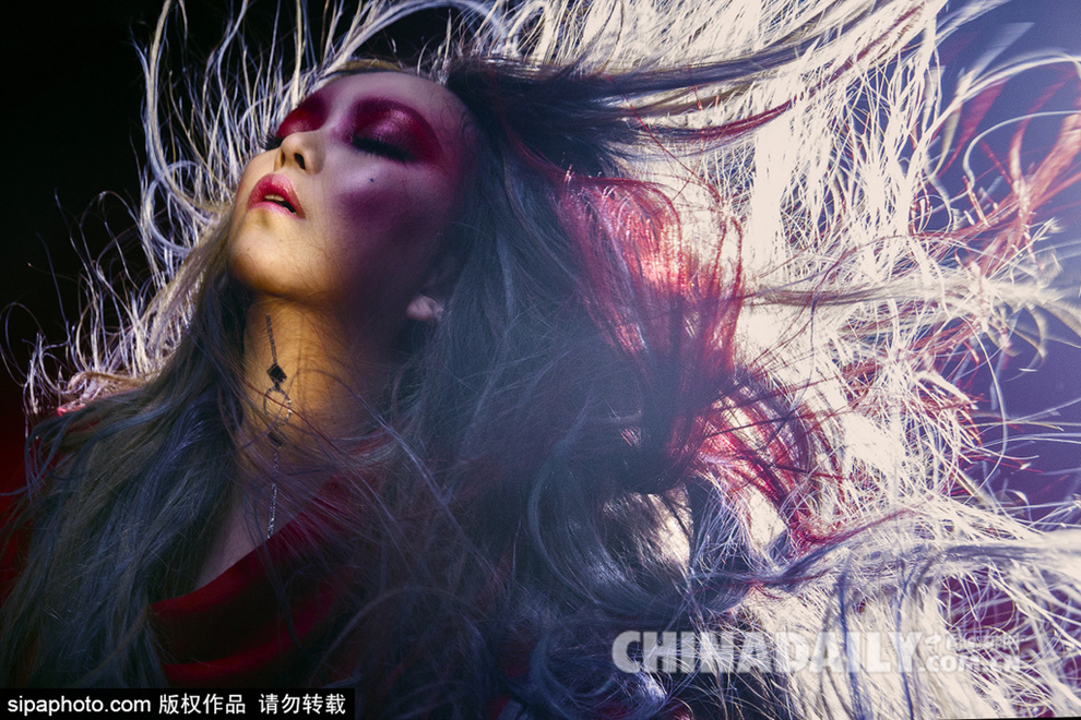 张惠妹MV将首播 阿密特“火焰眼妝”惊艳曝光