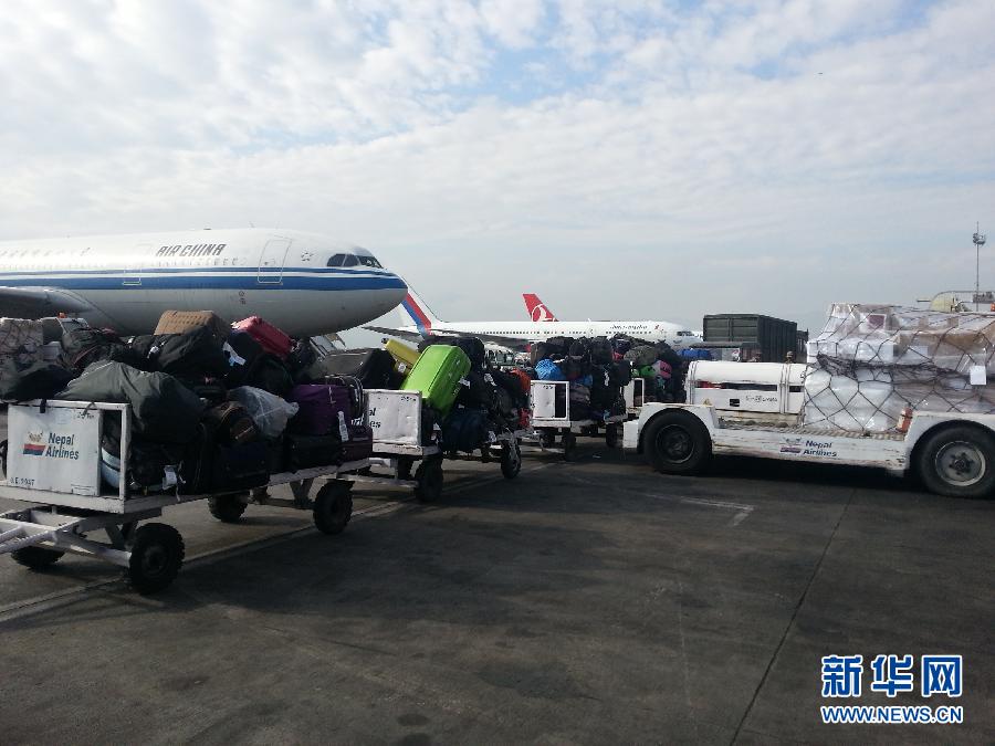 中国政府医疗队抵达尼泊尔