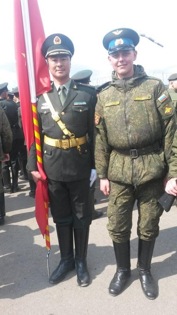 解放军亮相俄罗斯红场阅兵式彩排
