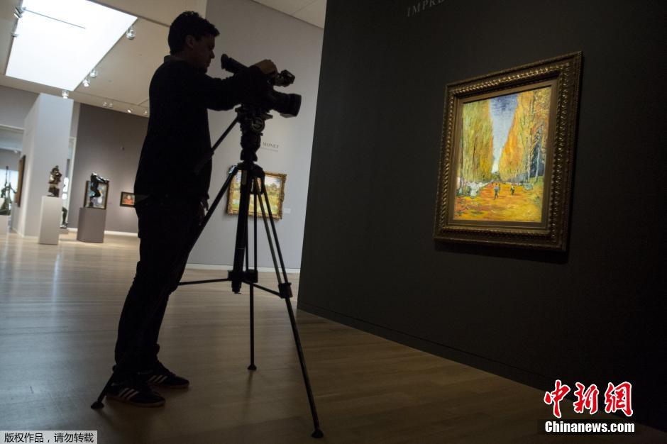 梵高画作6630万美元天价拍卖 描绘法国秋天图景