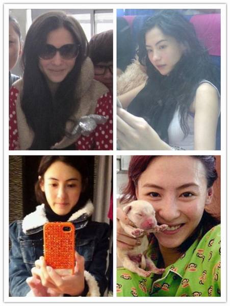 董洁杨幂蔡依林 女神卸妆吓死人