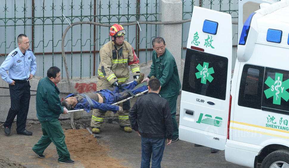 沈阳在建地铁塌方 一名工人遇难