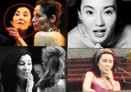 女神也吸烟！刘亦菲周迅赵薇 揭娱圈18杆女烟枪