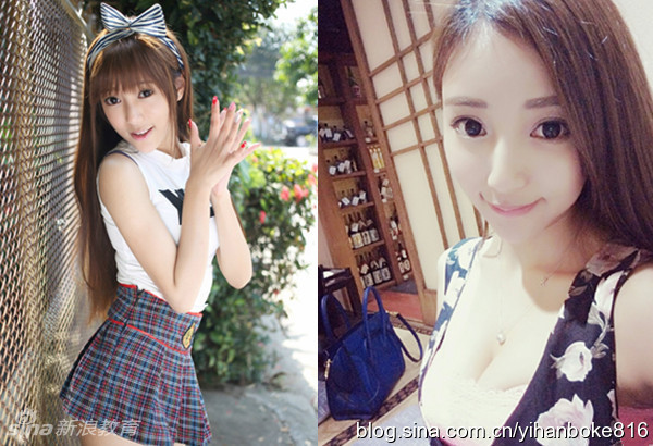 美艳90后校花被赞长腿“梦中情人”