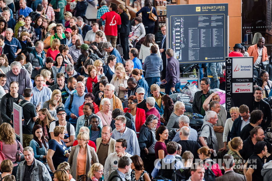 比利时电力中断导致布鲁塞尔国际机场大量航班延误 <BR>