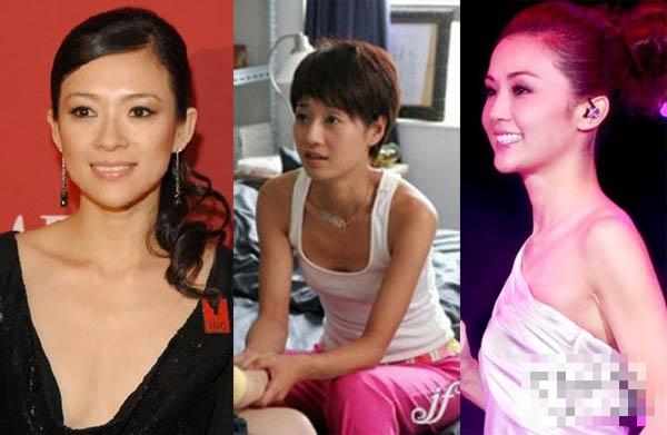 女明星致命缺陷：Angelababy喉结大周迅似长老人斑