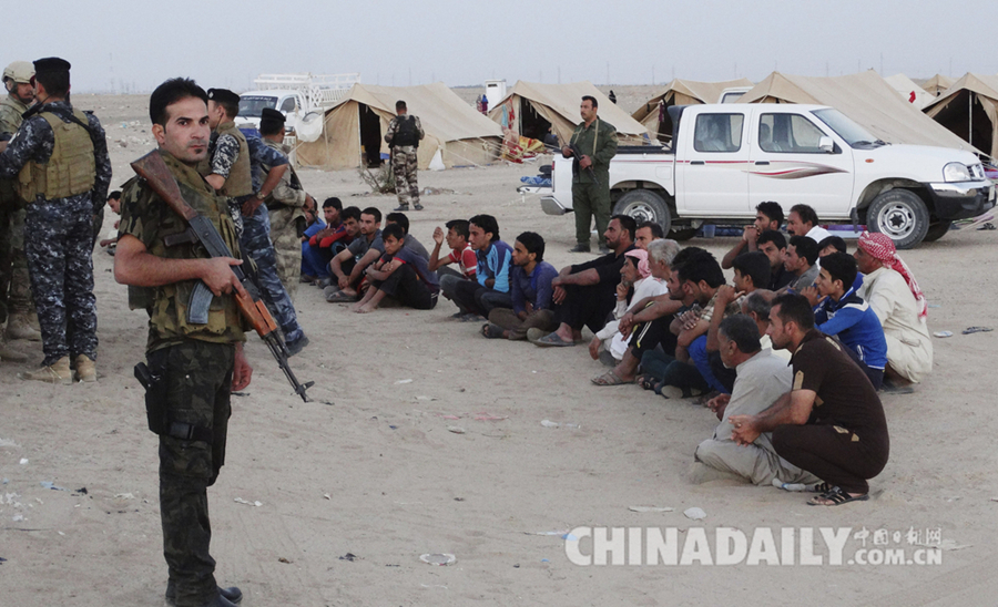 IS极端分子混入难民营 遭伊安全部队逮捕