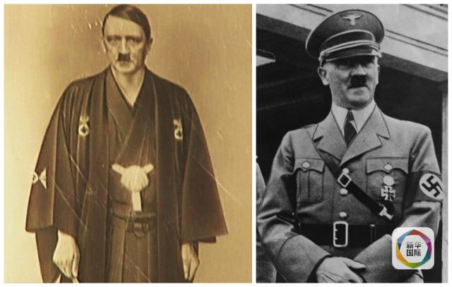 希特勒着日本和服照片曝光