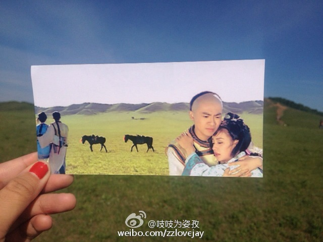“寻找还珠格格”照片走红 引发全民怀旧潮