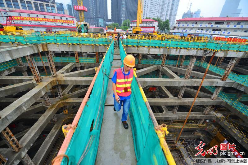 上海最深地下空间诞生 6层建筑36米深