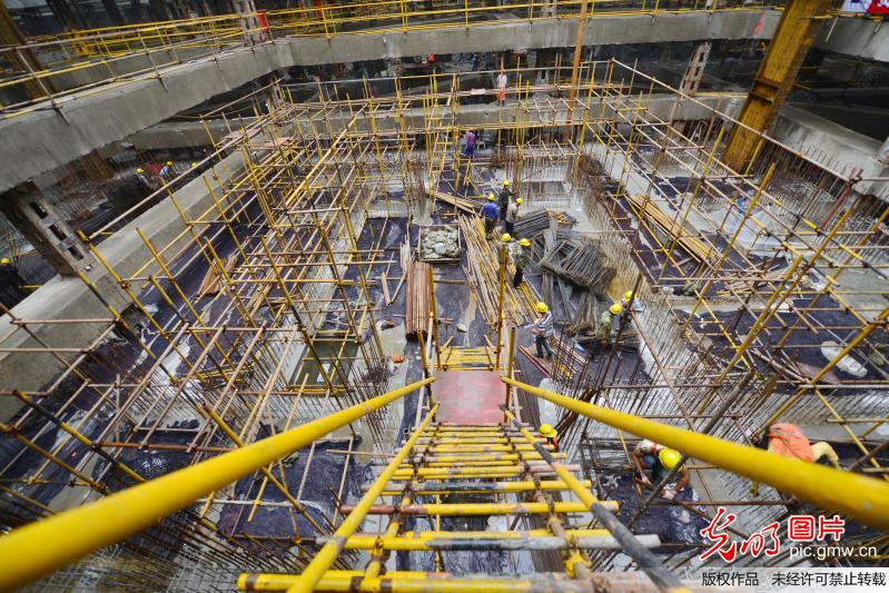 上海最深地下空间诞生 6层建筑36米深