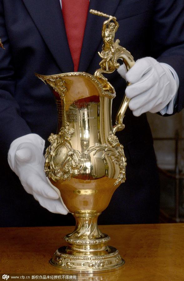 英国夏洛特小公主洗礼仪式即将举行 教堂及所用银壶曝光
