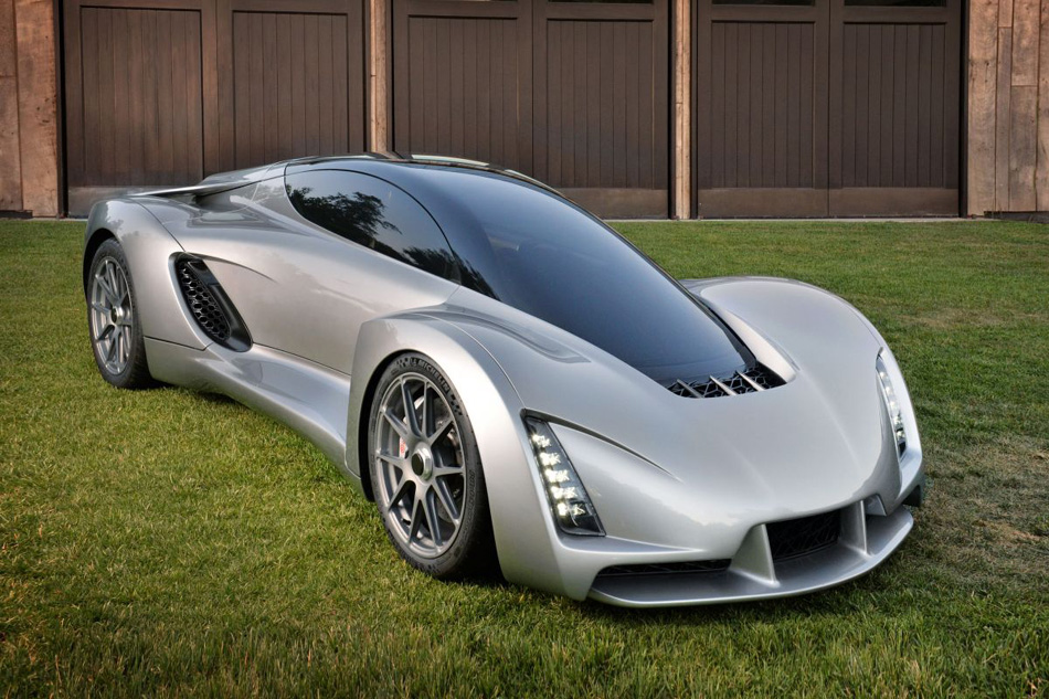 全球首辆3D打印超级跑车诞生