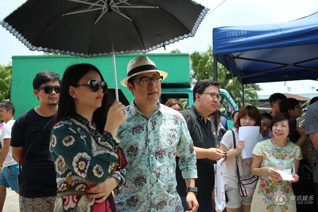 Angela拍戏李湘王岳伦做跟班 首次担任女一号