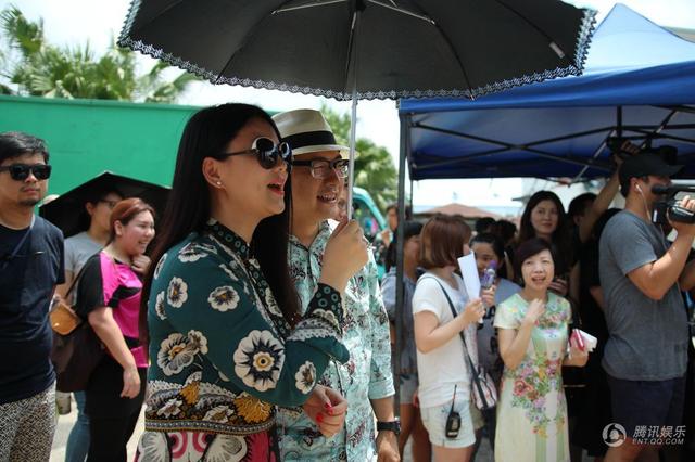 Angela拍戏李湘王岳伦做跟班 首次担任女一号