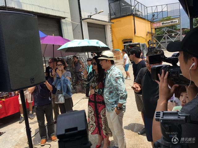 Angela拍戏李湘王岳伦做跟班 首次担任女一号