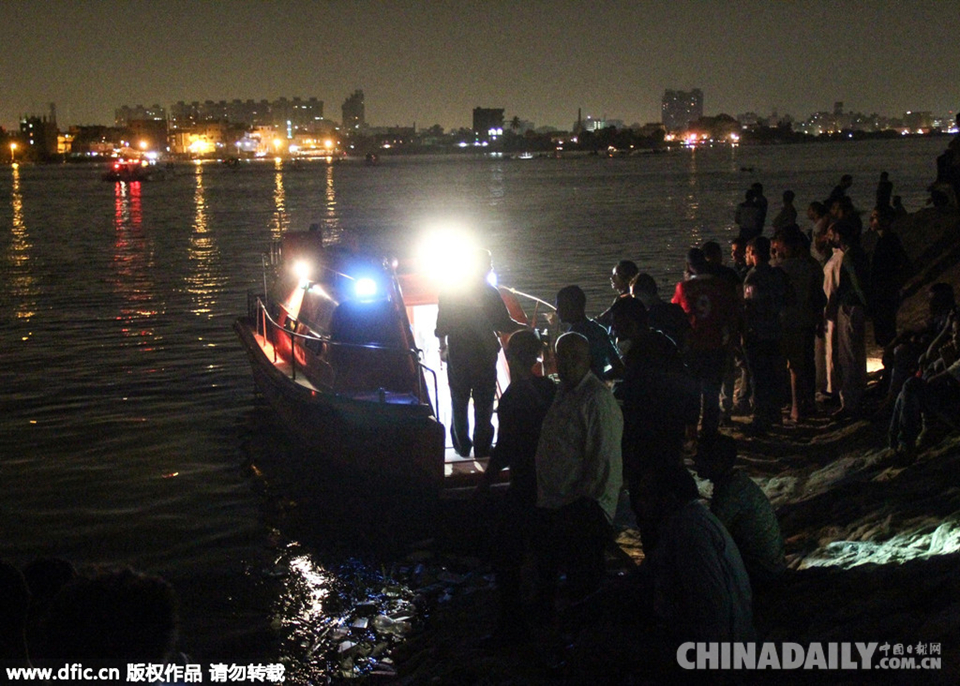 埃及尼罗河发生沉船事故 至少19人死亡