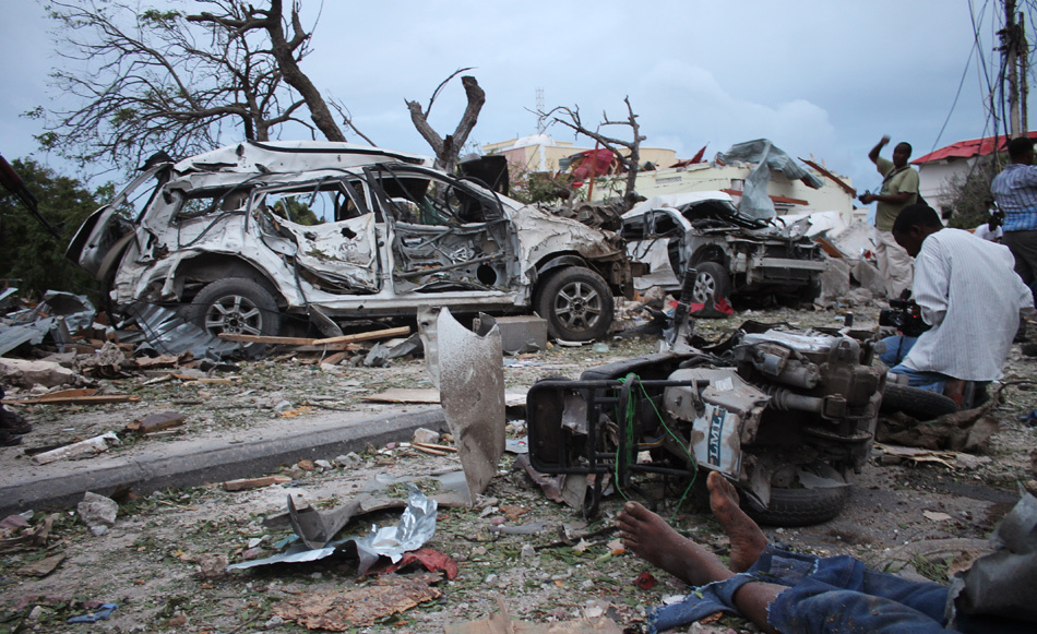 中国外交官在索马里被炸死