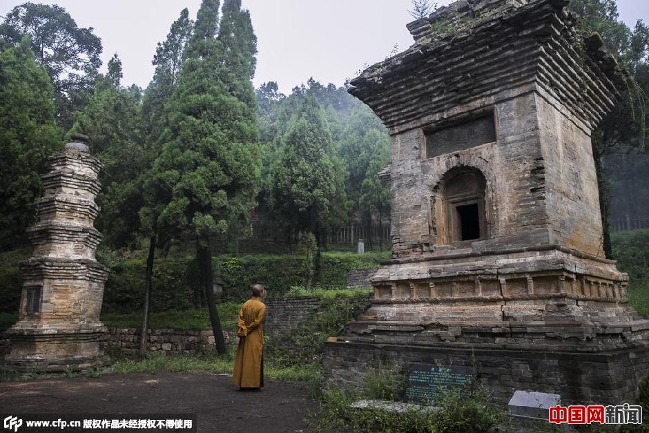 图片故事：探秘舆论漩涡中的少林寺