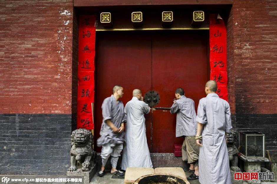 图片故事：探秘舆论漩涡中的少林寺