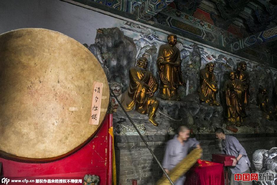 图片故事：探秘舆论漩涡中的少林寺