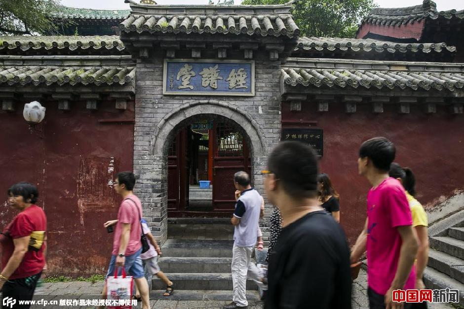 图片故事：探秘舆论漩涡中的少林寺