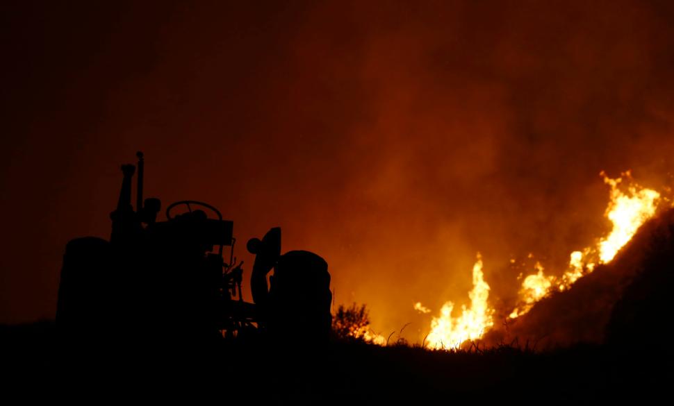 美华盛顿州发生森林大火 3名消防员丧生4人伤(高清组图)