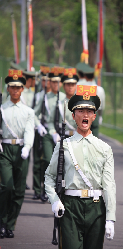 阅兵训练不是“花架子”