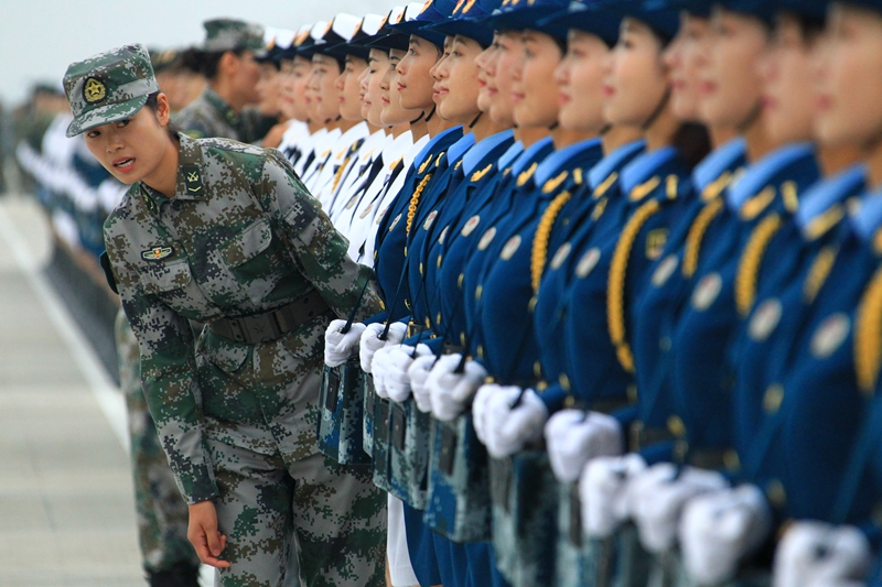 阅兵训练不是“花架子”