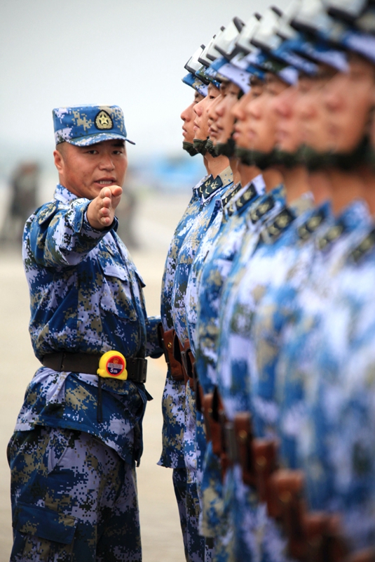 阅兵训练不是“花架子”