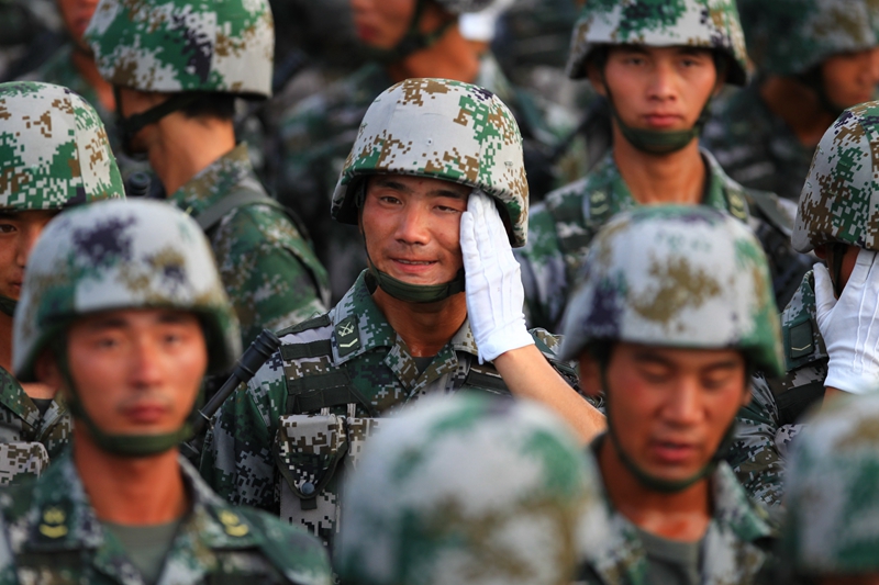 阅兵训练不是“花架子”