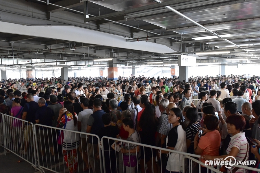 西安宜家正式开业 市民排长队(组图)
